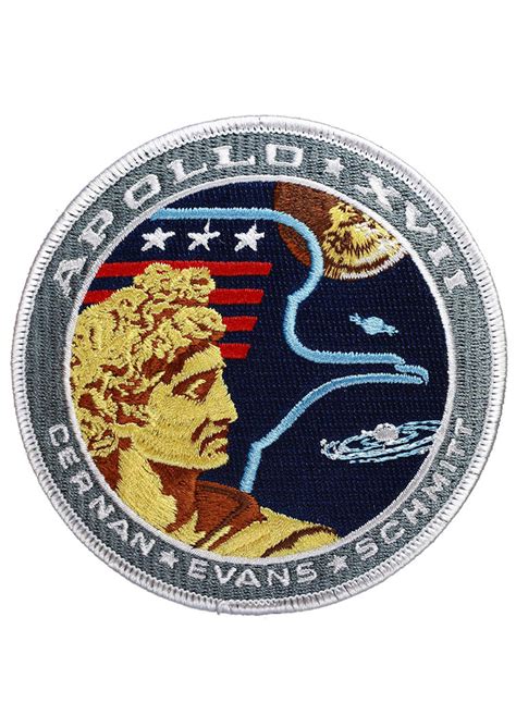 Apollo 17 Embroidered Mission Patch Astronomy Now Shop