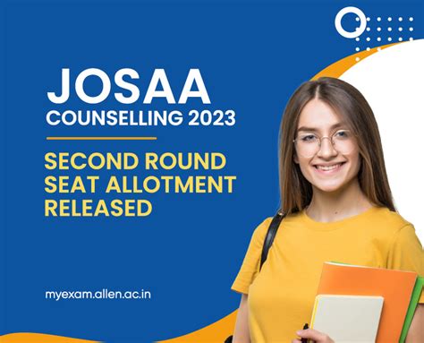 JoSAA Counselling 2023 Second Round Seat Allotment Released My Exam