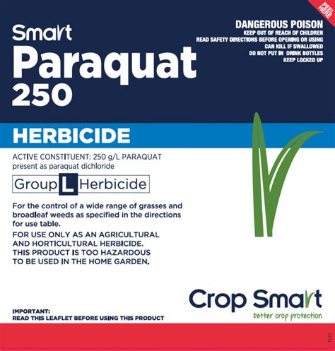 Smart Paraquat Crop Smart Agricultural Chemicals For Crop