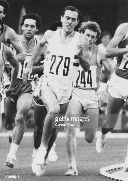 English Athlete Steve Ovett Wins The Gold Medal In The 800 Metres At