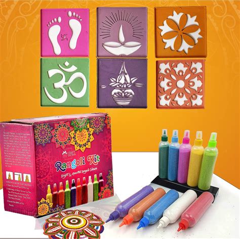 Buy Oramsa Ready To Draw Rangoli Making Kit Of Pc Jali Patta