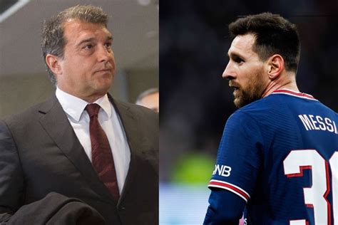 Mercato Barça l appel du pied de Joan Laporta à Léo Messi FC