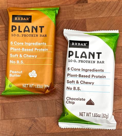 Rxbar Plant Protein Bar Review Popsugar Fitness