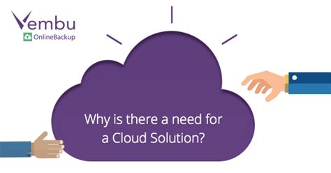 Why Is There A Need For A Cloud Solution