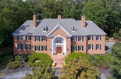 2475 Million Georgian Brick Mansion In Lutherville Md Homes Of The