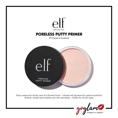 ELF Cosmetics Putty Primer Authentic Poreless Matte Luminous Original