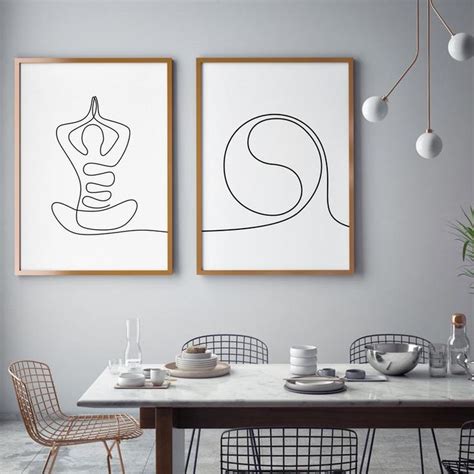 Flower Naked Woman Line Art Set Abstract Woman Body Line Drawing