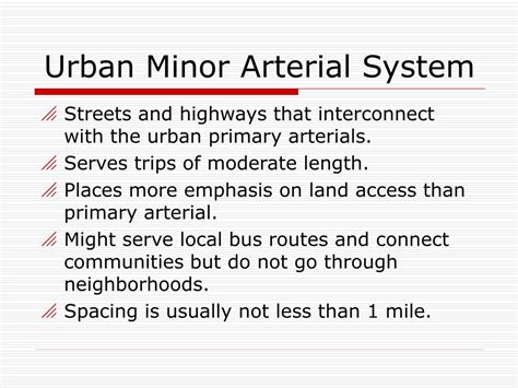 Ppt Highway Functional Classification Chapter 16 Powerpoint Presentation Id 9226569