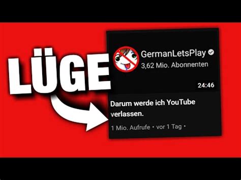 GLP Hört NICHT Auf YouTube