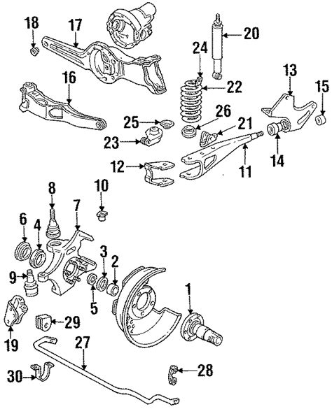 1995 Ford F150 4x4 Front Suspension Diagram