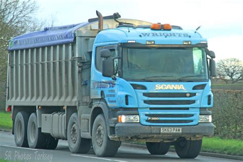 Scania P360 Tipper Wrights Twycross Sk63 Paw Stuart Rose Flickr