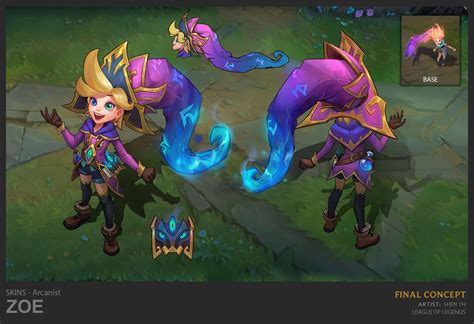 ArtStation - Arcanist Zoe Concept Design, Shen YH | Character design ...