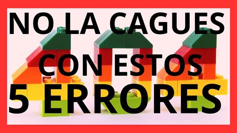 Evita Estos 5 ERRORES Comunes Al INVERTIR En CRIPTOMONEDAS CONSEJOS