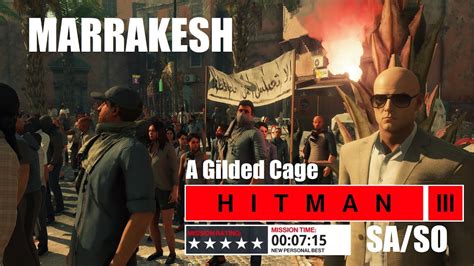 Hitman Map Marrakesh A Gilded Cage Gameplay Walkthrough