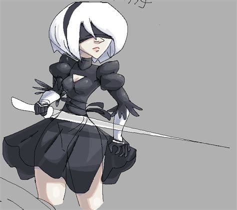 Cool 2b Pixel Art From Nier Automata By Fakayomama2 On Newgrounds