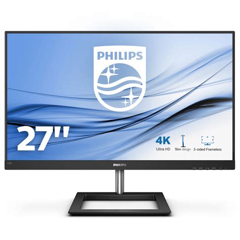 Philips 278e1a 4k Ultra Hd 27 Ips Monitor Black Bl Philips 278e1a 4k