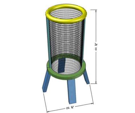 How To Build A Giant Diy Kerplunk Game For Outdoors Thediyplan