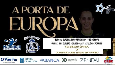 European Cup Femenina De Final Ssv Brixen S Dtirol Vs