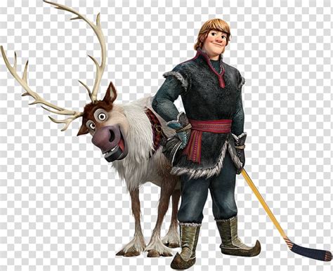 Kristoff Elsa Anna Olaf Sven Transparent Background PNG Clipart