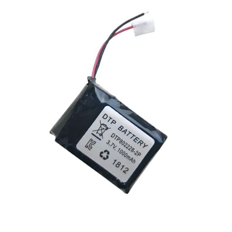 3 7V 2p Parallel 1000mAh Lithium Battery Pack For Emergency Light