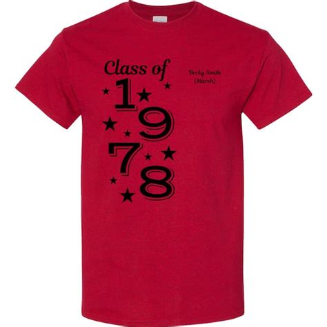 Class Reunion Shirt Etsy