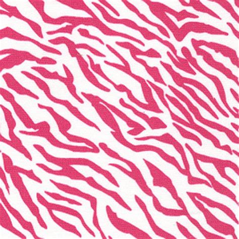 Fabric Finders Tiger Stripe Raspberry Hot Pink White Clothing Etsy