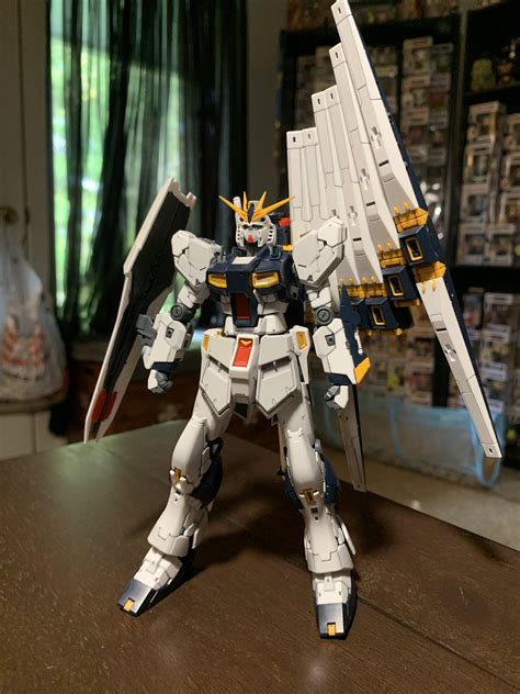 Rg Nu Gundam Hype One Of My Favorite Kits So Far Now To Add The Many