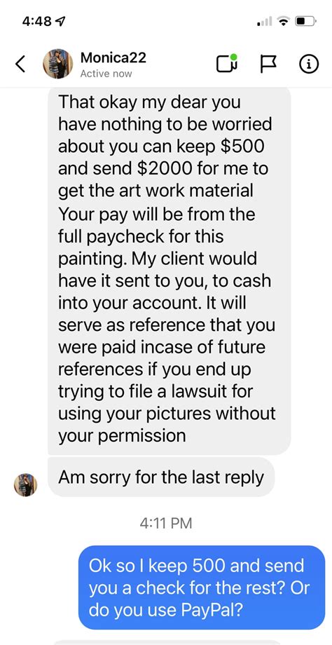 Instagram Scam I Want To Use Your Photos For Mural Or Painting And Steal Your Money Geek Mamas