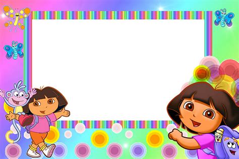 Dora The Explorer Invitations And Free Party Printables Oh My