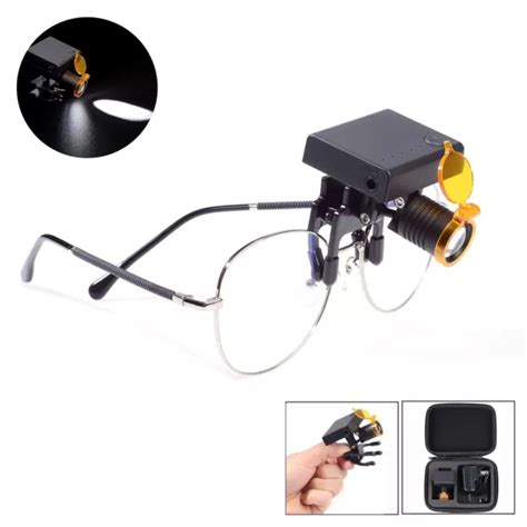 WIRELESS DENTAL 3W LED Headlight With Filter For Medical Binocular