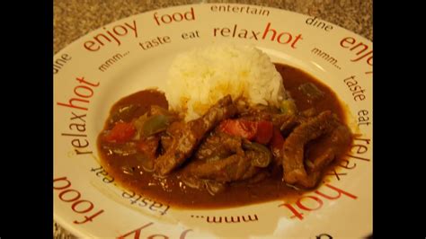 Pepper Steak With Gravy Youtube