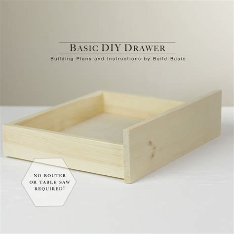 Easy DIY Drawer Building Plans Tutorial DIGITAL DOWNLOAD - Etsy