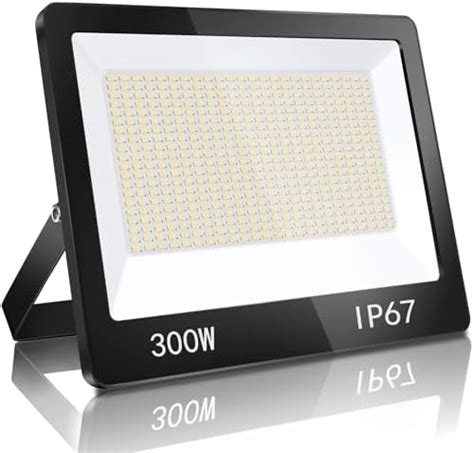 YIQIBRO 300W LED Floodlight Outdoor 30000LM 7000K Outdoor LED Flood