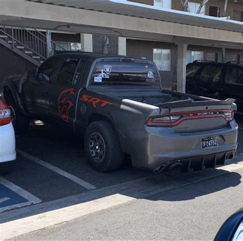 What The Truck? Meet A Dodge Dakota-Charger Inbred Pickup | Carscoops