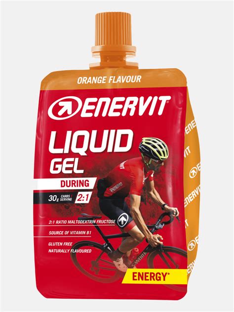 Enervit Liquid Gel Orange Energy And Endurance Supplements Nencini