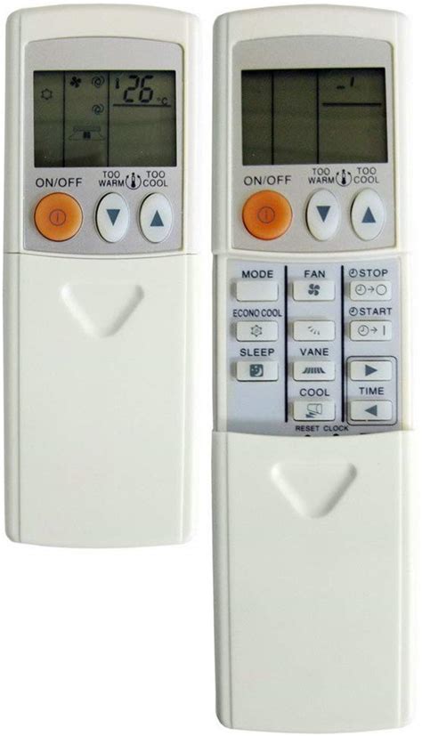 REPLACEMENT MITSUBISHI AIR CONDITIONER REMOTE CONTROL - MSZ-GA25VA, MS ...