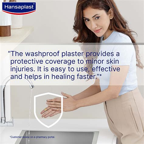 Buy Hansaplast Medicated Dressing Bandage Washproof 8 S Online At