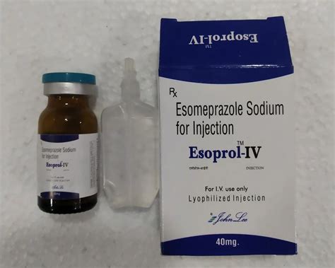 Esomeprazole Injection 40 Mg At Best Price In Mumbai By Fourway Pharma