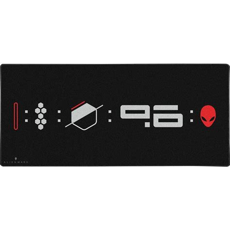 Best Buy Alienware Formula Logo Gaming Mouse Pad Extra Large Black