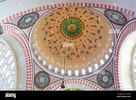 Istanbul Turkey The dome of Süleymaniye Mosque Turkish Süleymaniye