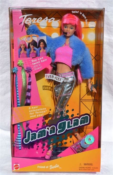 Barbie Jam N Glam Teresa Bd2000 50259 Artofit