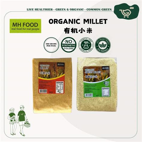 Mh Food Organic Millet Gm Lazada