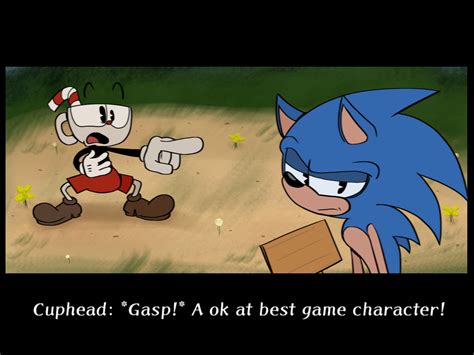 Cuphead and Sonic. by FanaMation on Newgrounds