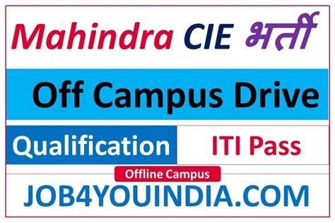 Mahindra Cie Automotive Recruitment Job You India