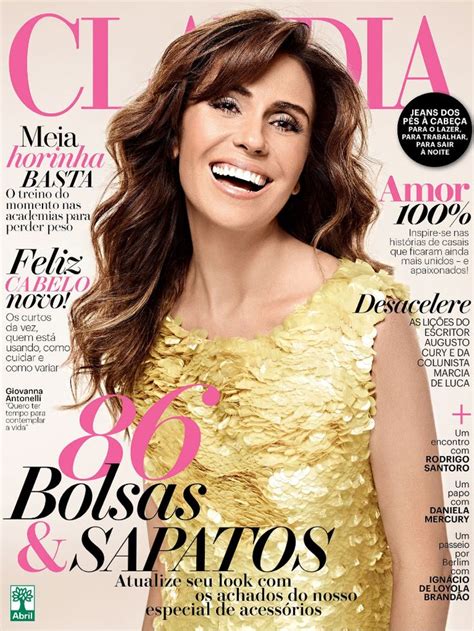 Giovanna Antonelli Na Capa De Claudia Capas De Revistas Filme Para