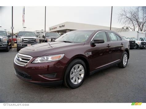 Bordeaux Reserve Red 2011 Ford Taurus Se Exterior Photo 42461643