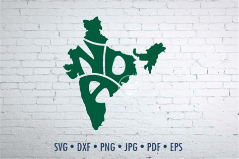 India Word Art in map shape, Svg Dxf Eps Png Jpg, India logo design By ...