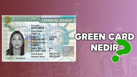 Green Card Nedir Ne İşe Yarar Nasıl Alınır