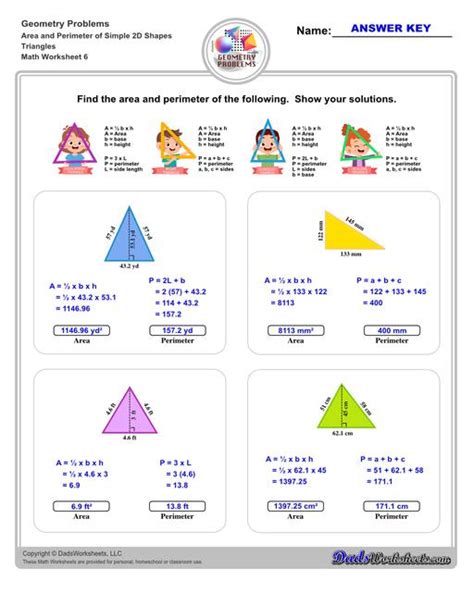 Free Triangle Perimeter Worksheet Download Free Triangle Perimeter Worksheet Png Images Free