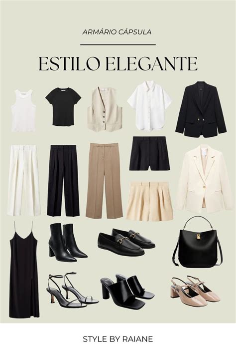 Classic Capsule Wardrobe Outfit Looks Fashion Capsule Wardrobe